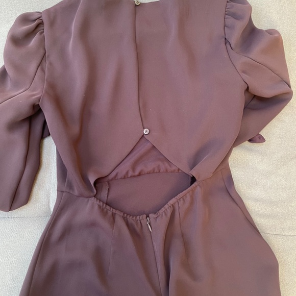 Babaton Aritzia Longsleeves dress with slit! Like New - Picture 7 of 8